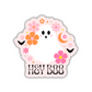 Hey Boo Sticker