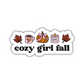Cozy Girl Fall Sticker