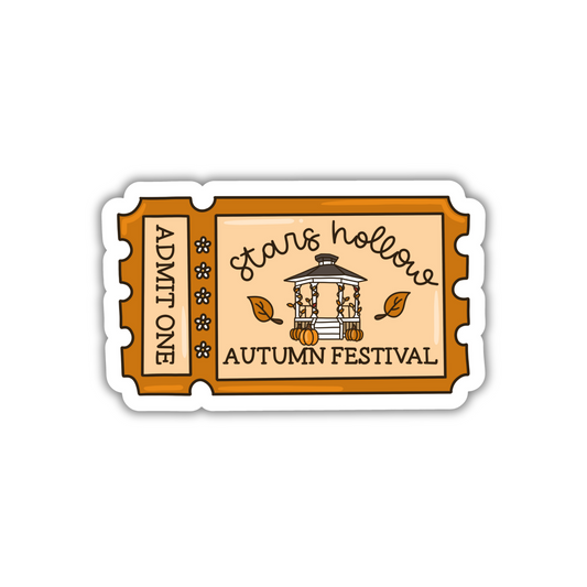 Stars Hollow Autumn Festival Sticker