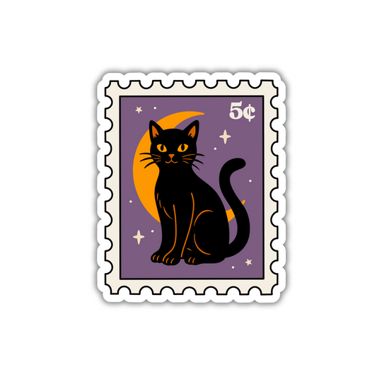 Cat Stamp Sticker