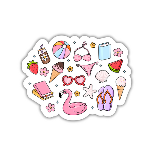 Summer Vibes Sticker
