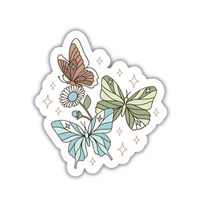 Debut Butterflies Sticker