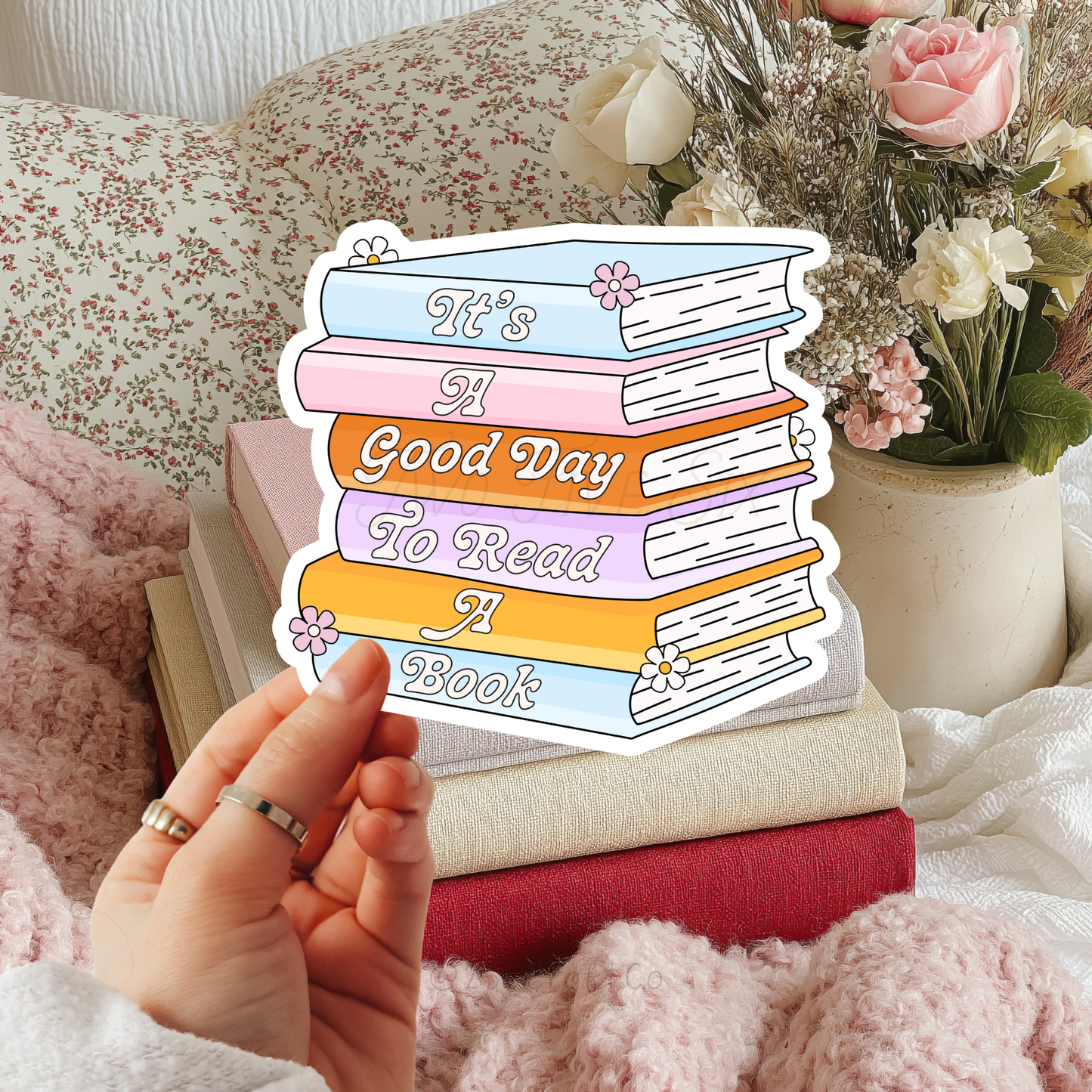 It's A Good Day To Read A Book Sticker