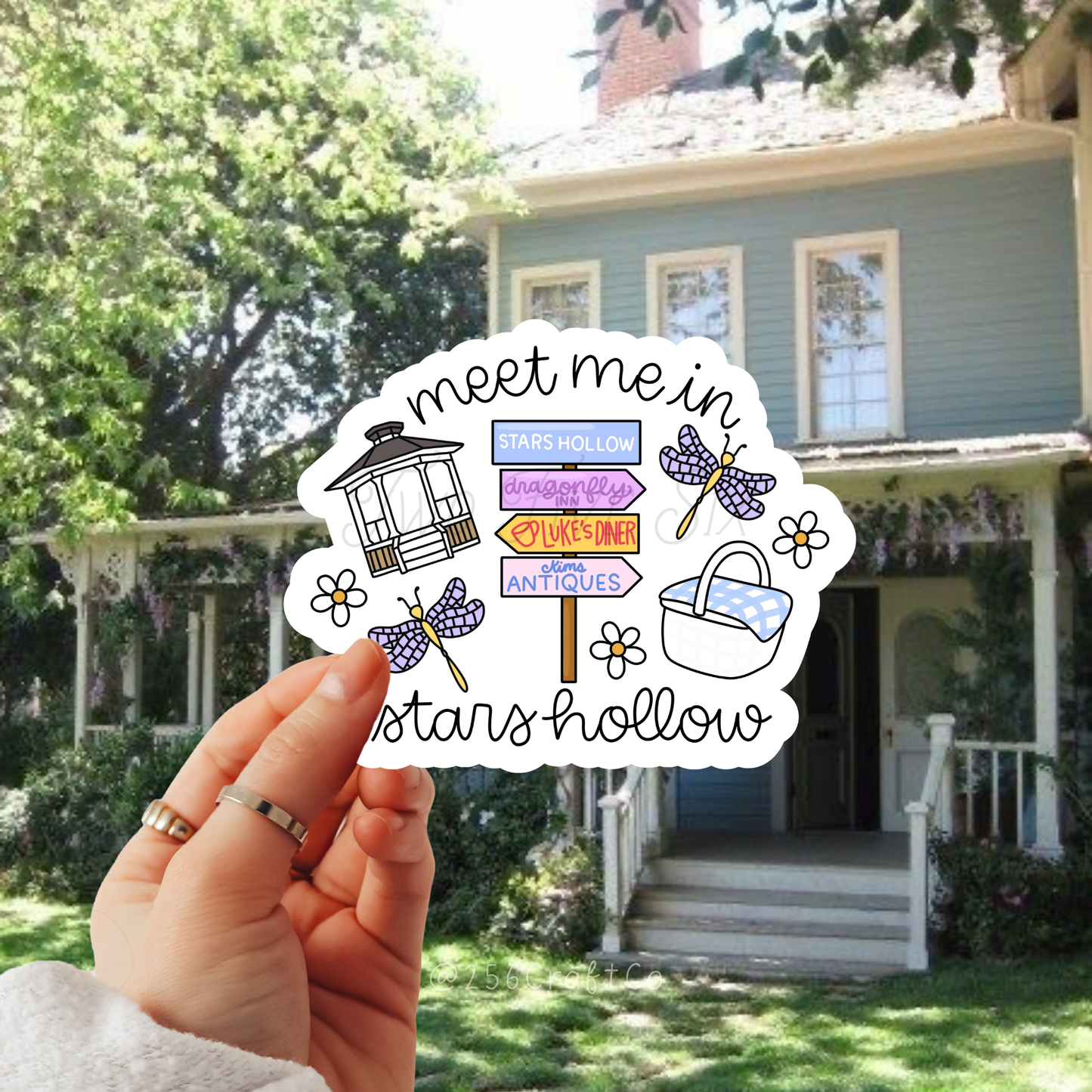 Meet Me by the Gazebo Sticker