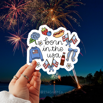 Born in The USA Sticker