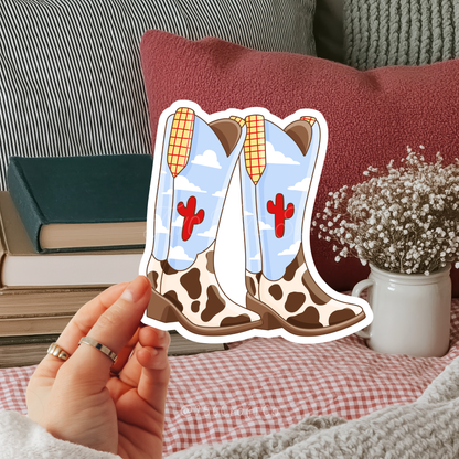 TS Boots Sticker