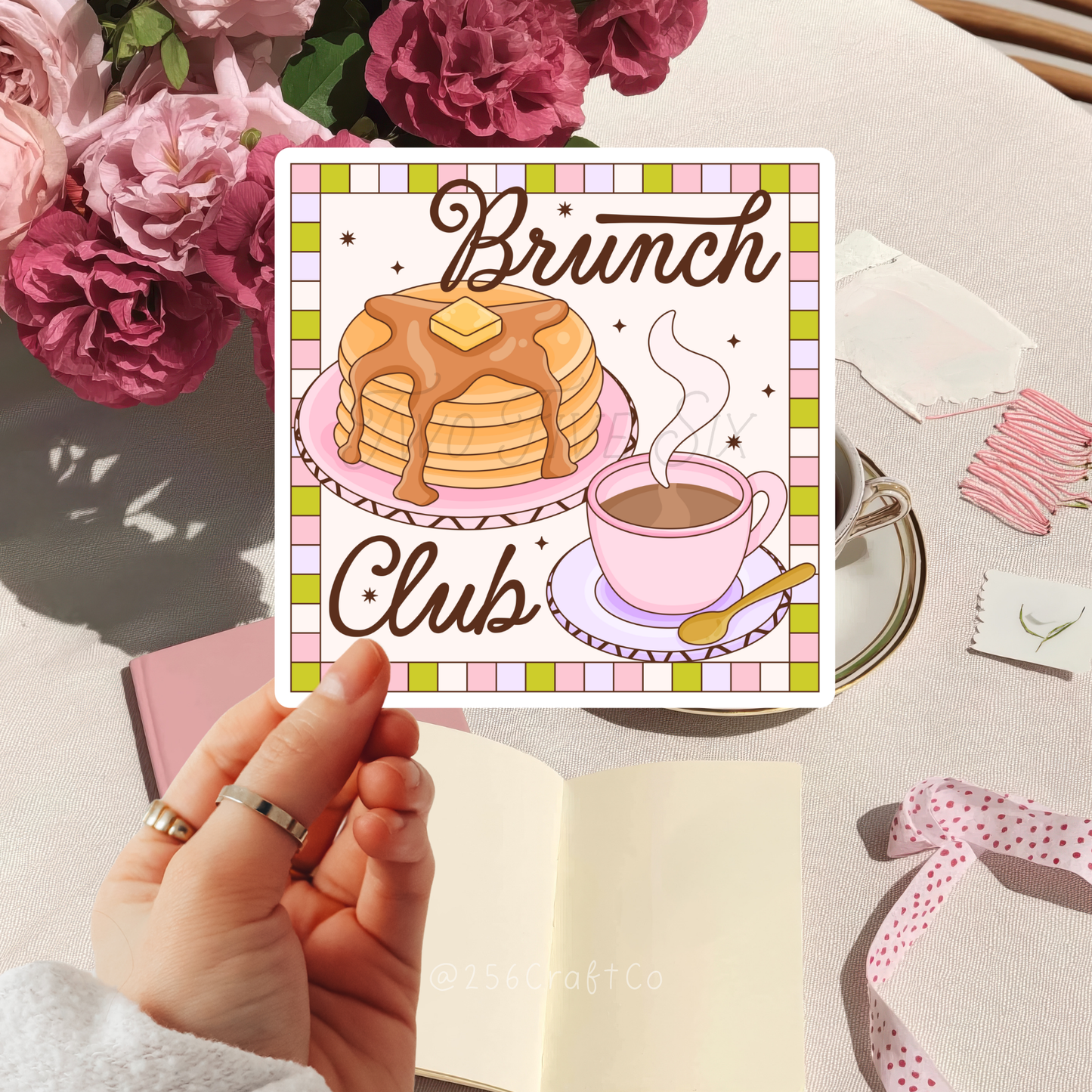 Brunch Club Sticker