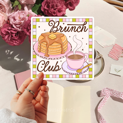 Brunch Club Sticker