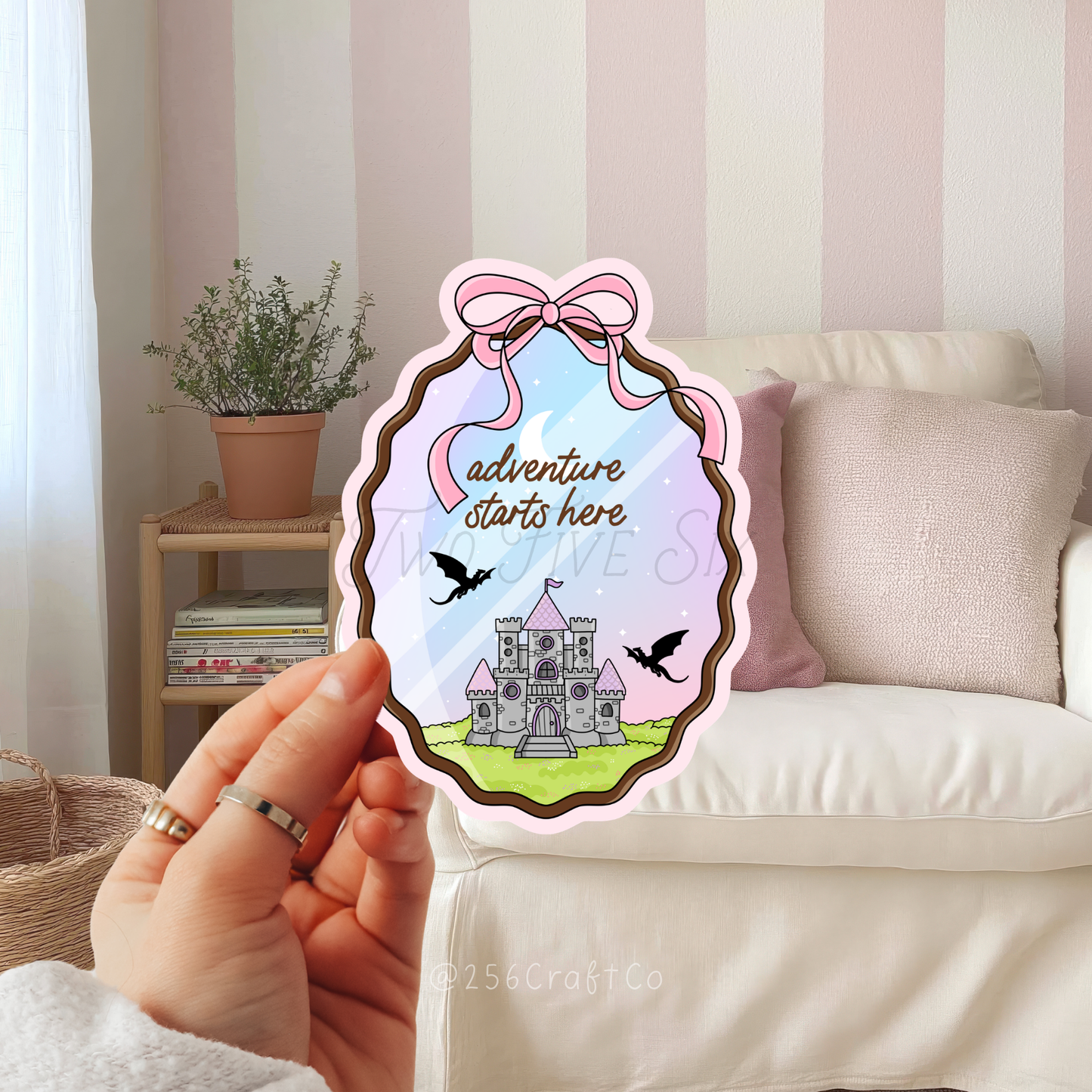 Adventure Starts Here Sticker