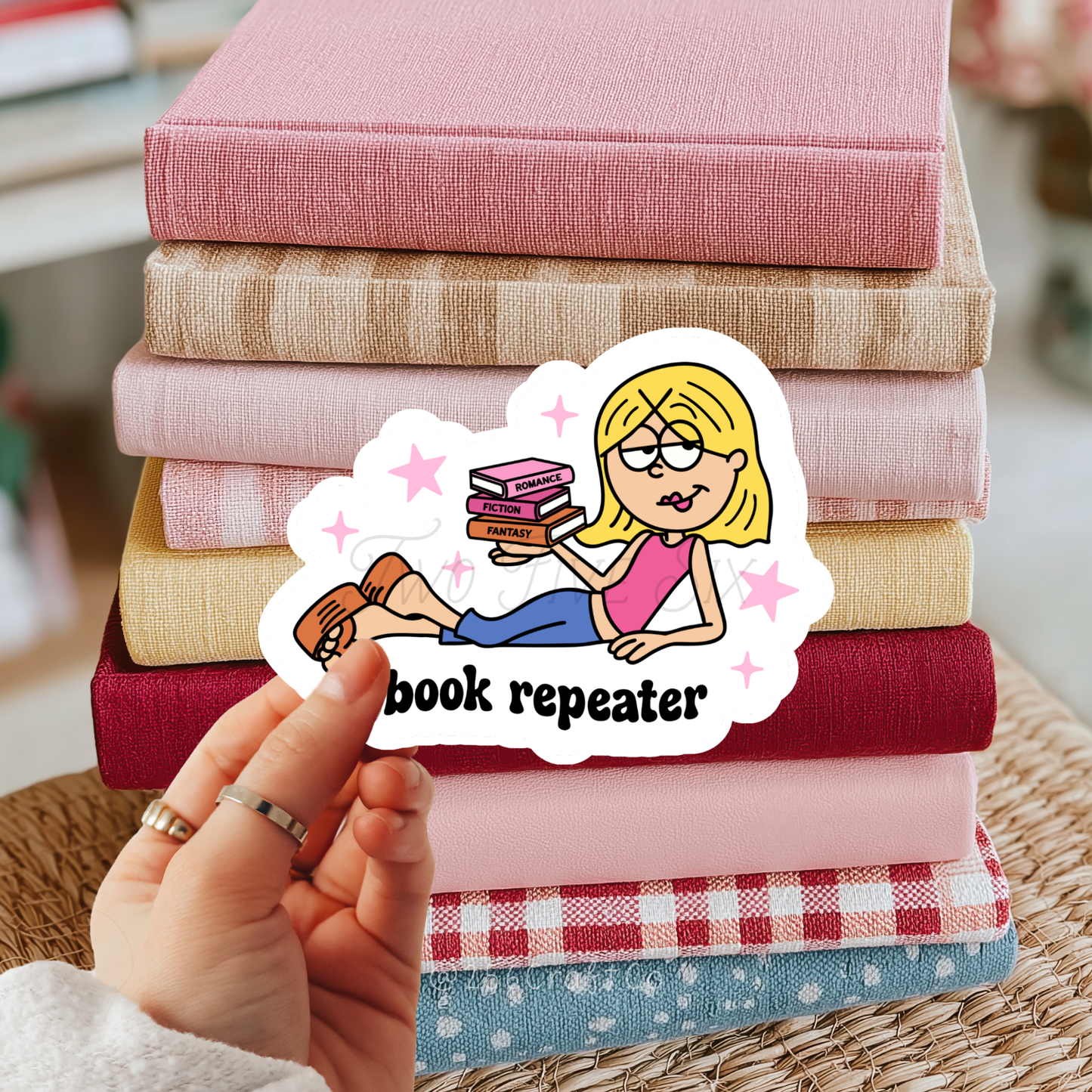 Book Repeater Sticker