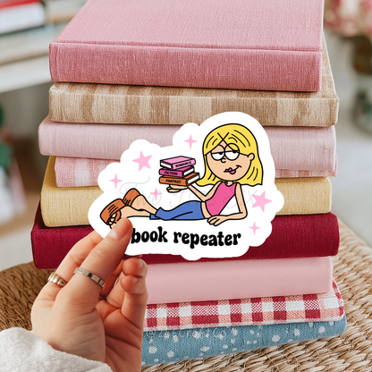 Book Repeater Sticker