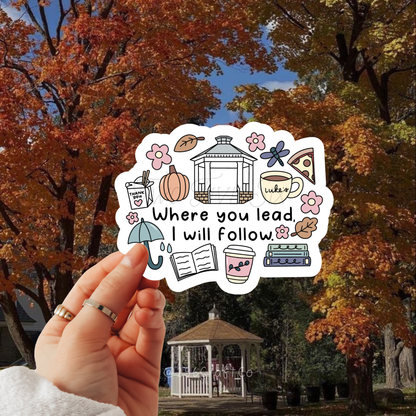 Cozy Town Sticker