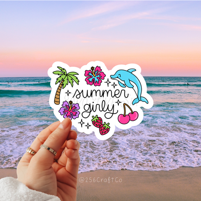 Summer Girly Sticker