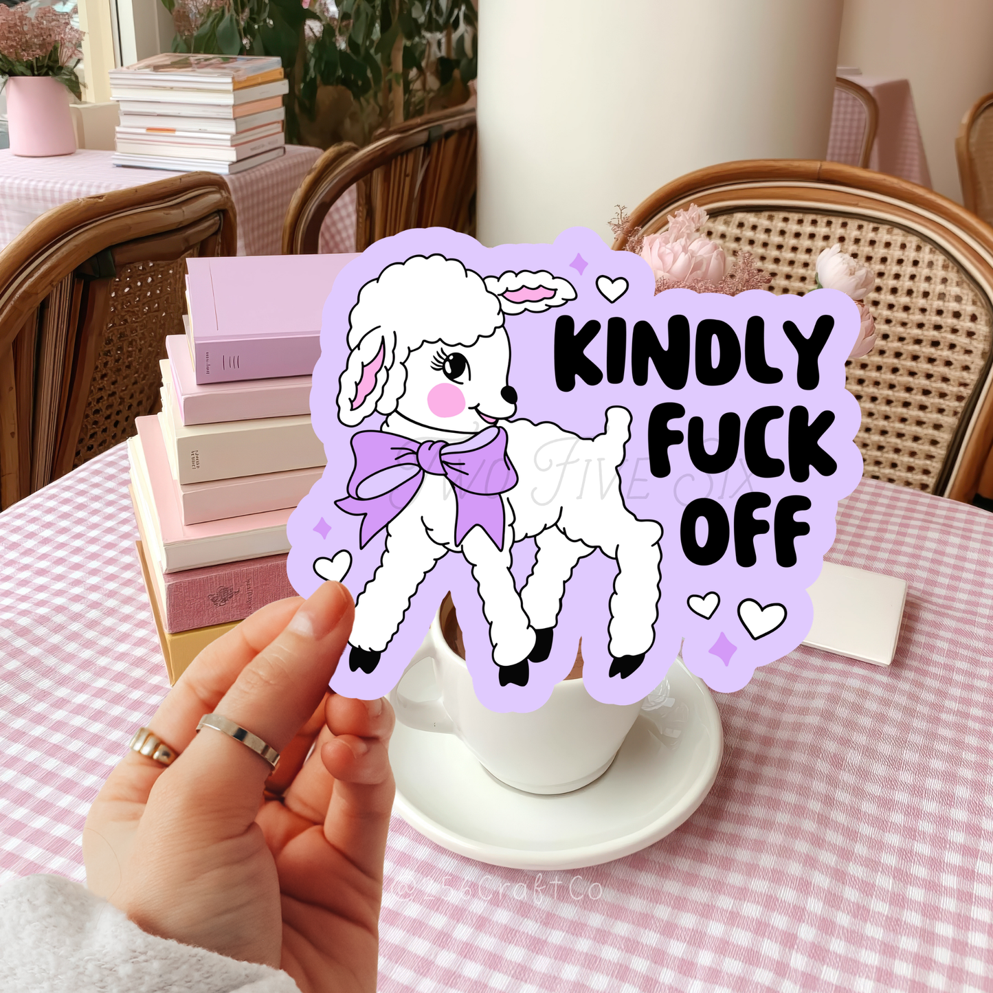 Kindly Fuck Off Sticker