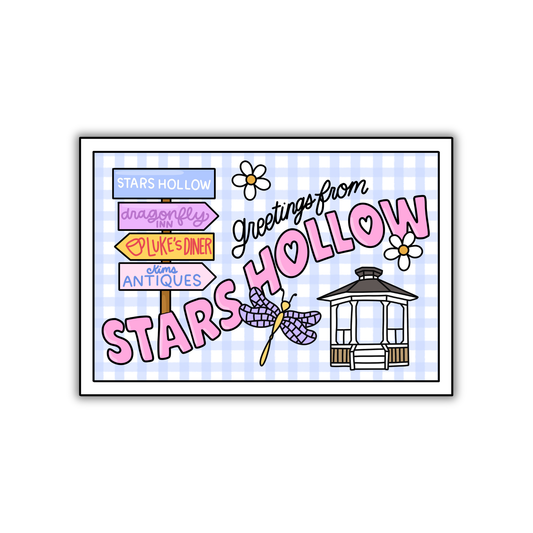 Greetings From Stars Hollow Sticker