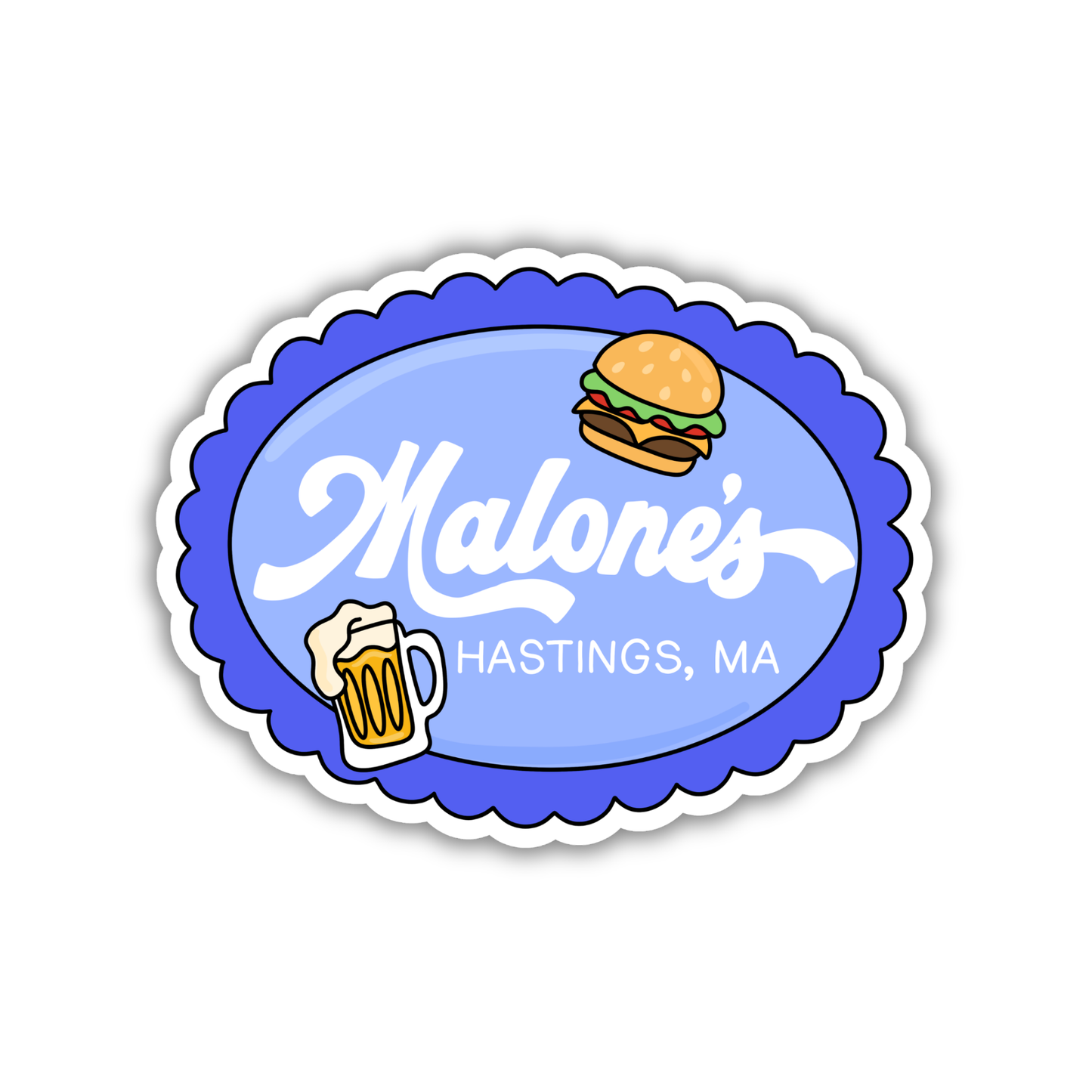 Malone's Sticker