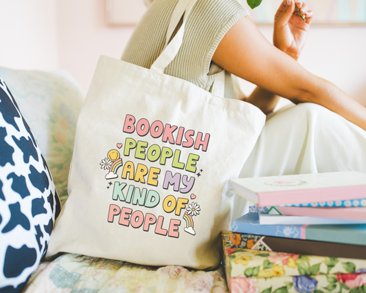 Bookish People Are My Kind Of People Tote Bag