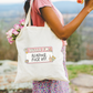 I'm Reading Fuck Off Pink Tote Bag