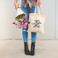 Fueled By Iced Coffee And Anxiety Tote Bag