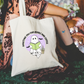 Ghosting You For Books And Coffee Tote Bag