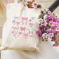 Pink Bows Tote Bag