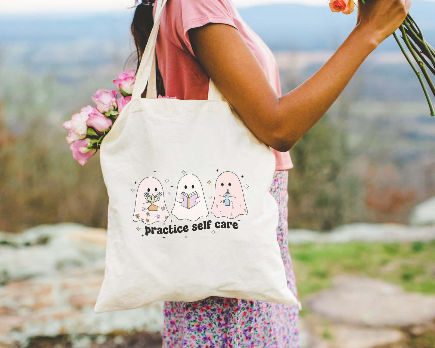 Practice Self Care Tote Bag