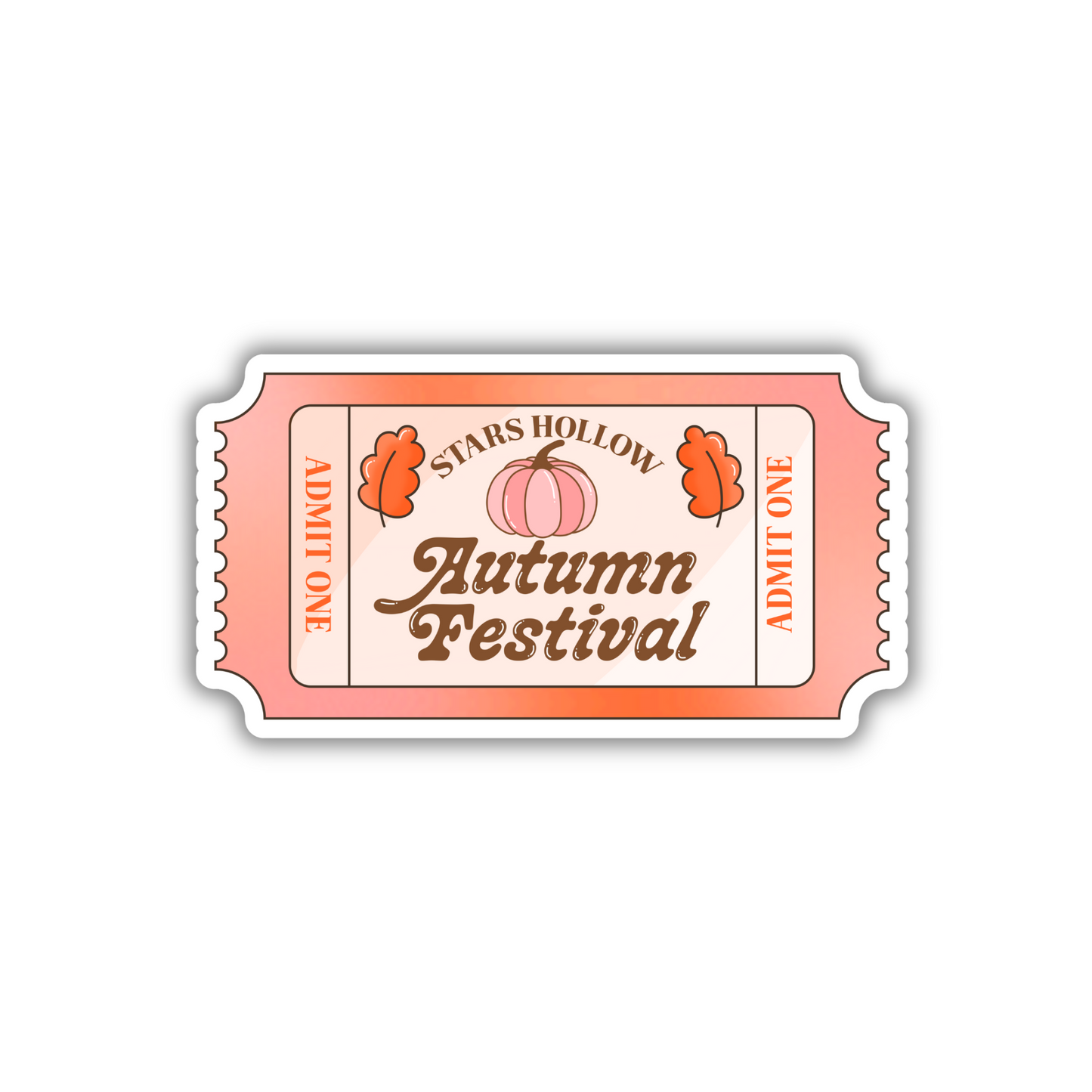 Stars Hollow Autumn Festival Sticker