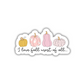 I Love Fall Most of All Sticker