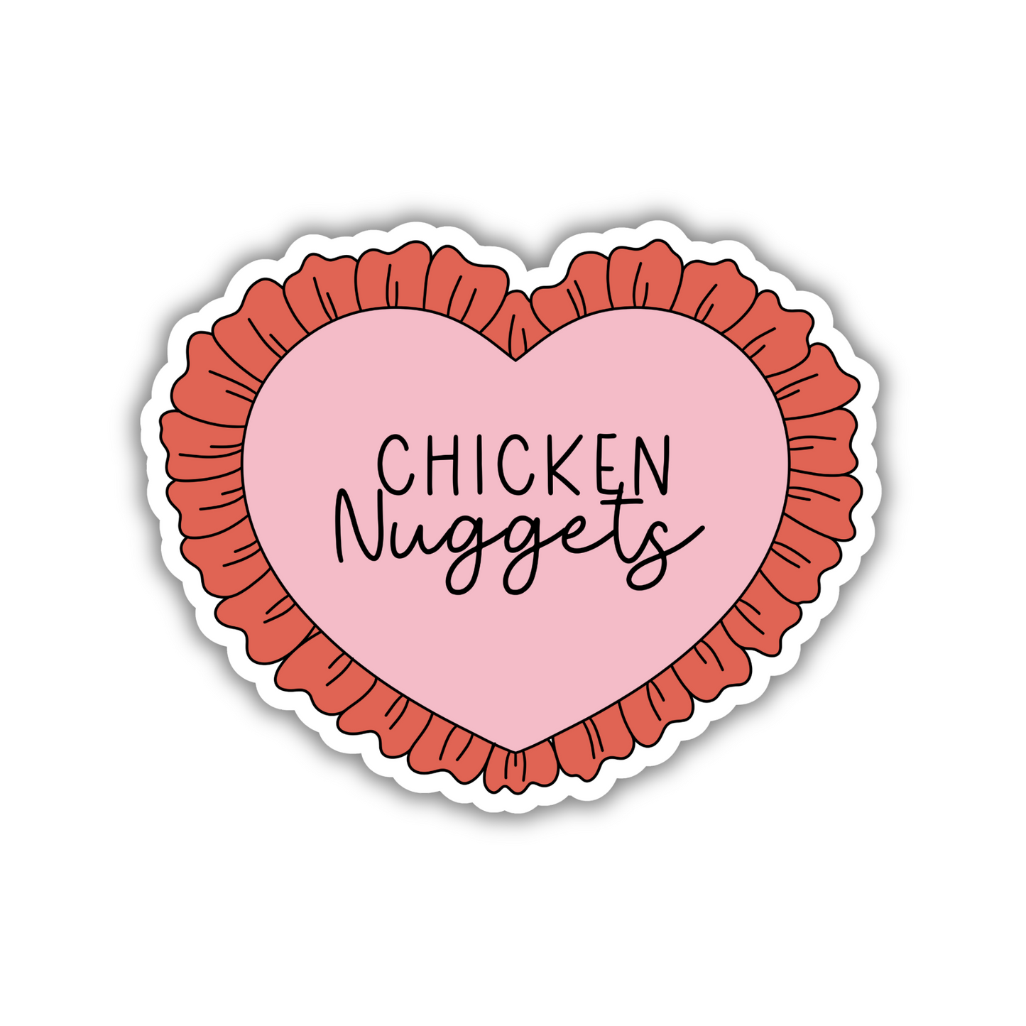 Chicken Nuggets Lover Sticker