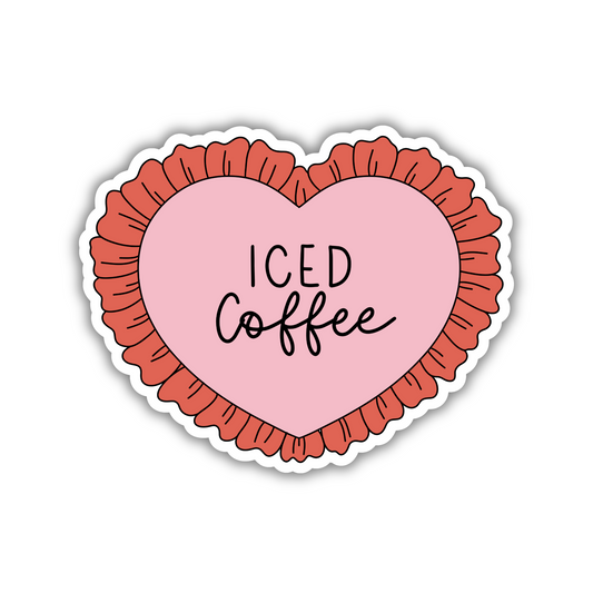 Iced Coffee Lover Sticker