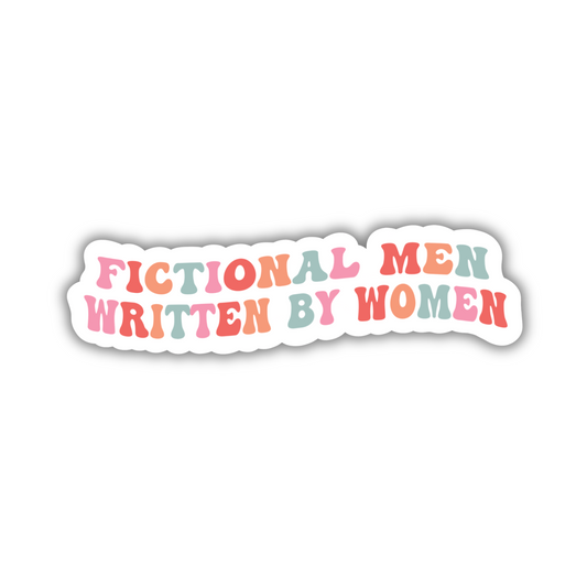 Fictional Men Written By Women Sticker