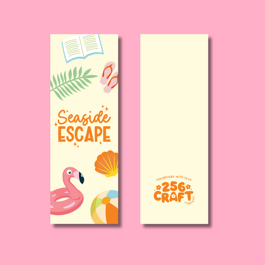 Seaside Escape Bookmark Glossy