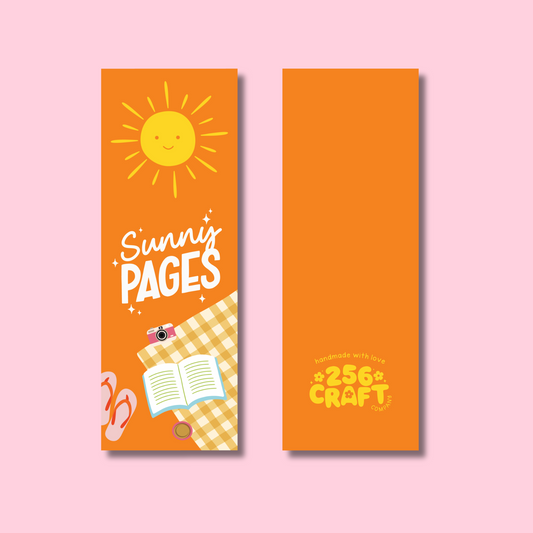 Sunny Pages Bookmark Matte