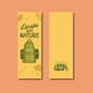 Escape Into Nature Bookmark Glossy