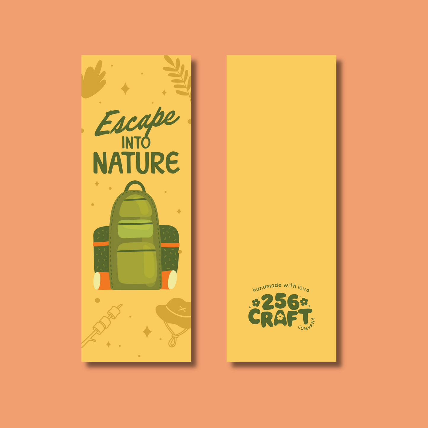 Escape Into Nature Bookmark Glossy
