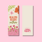 Healing Begins Within Bookmark Matte