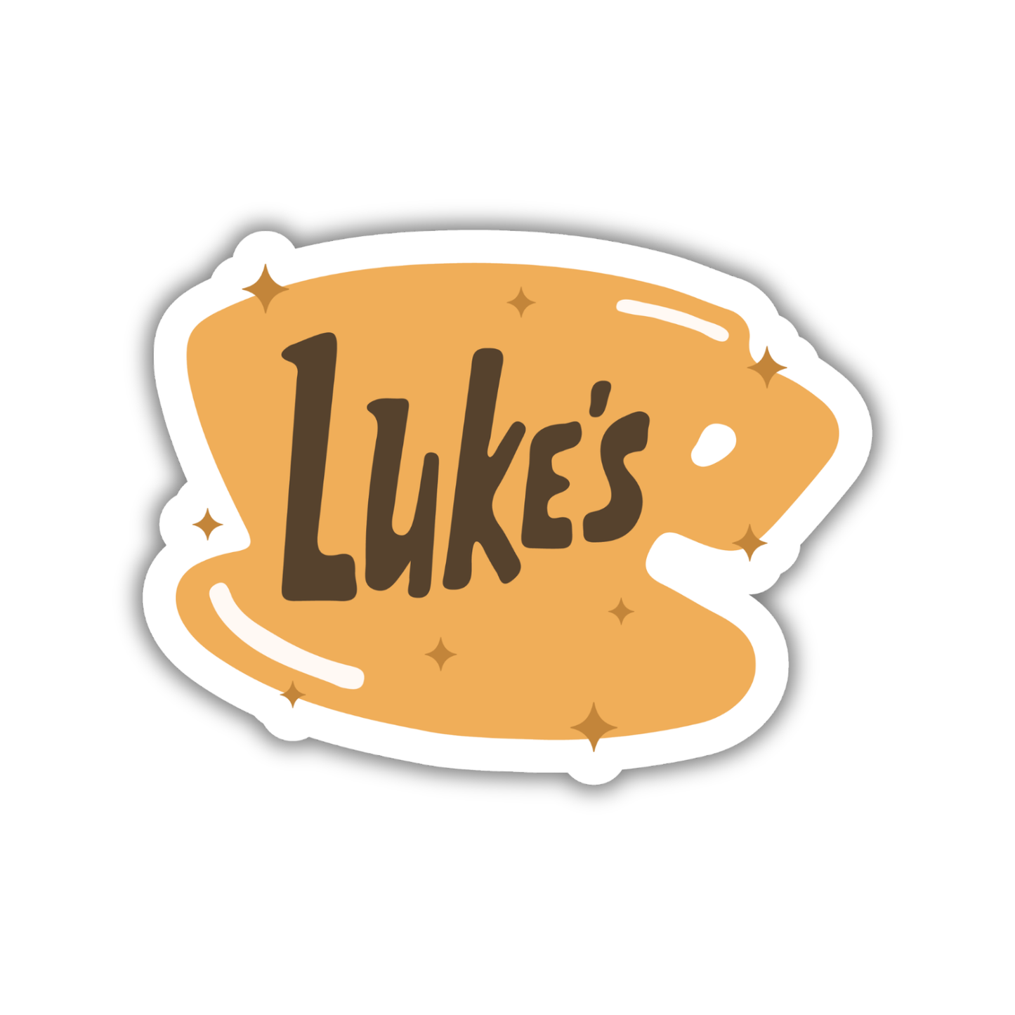 Luke's Coffee Sticker