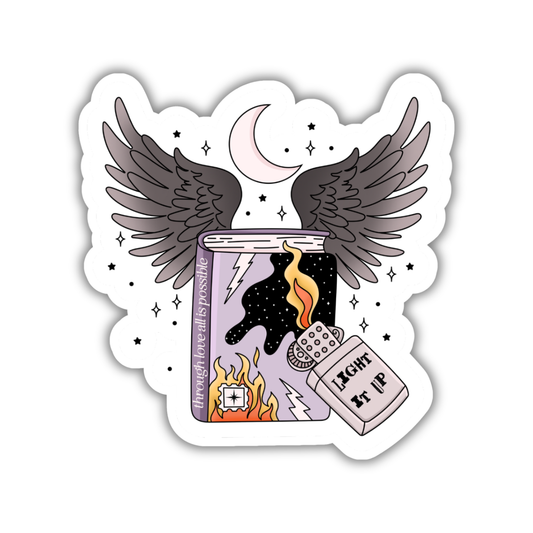 Light It Up Sticker