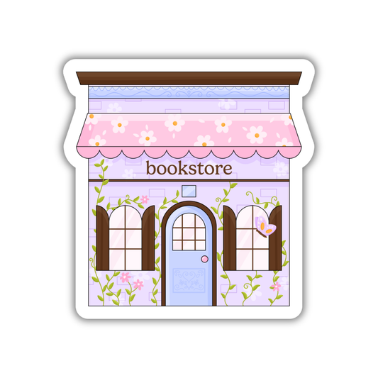 Pastel Bookstore Sticker