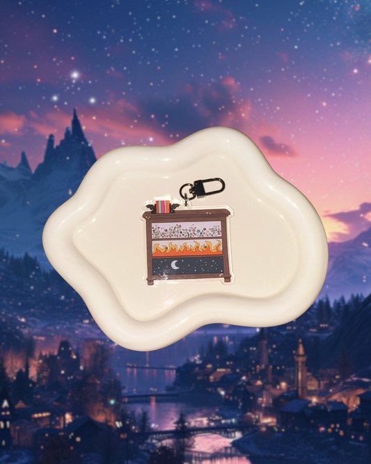 Fantasy Dresser Acrylic Keychain