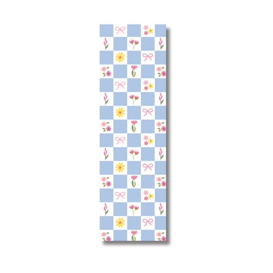 Blue Blossoms Bookmark