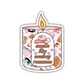Smells Like Cowboy Romance Sticker