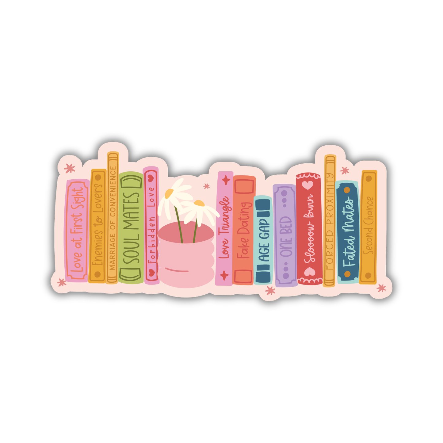Trope Book Shelf Sticker