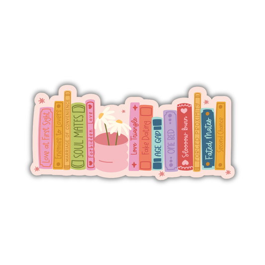 Trope Book Shelf Sticker