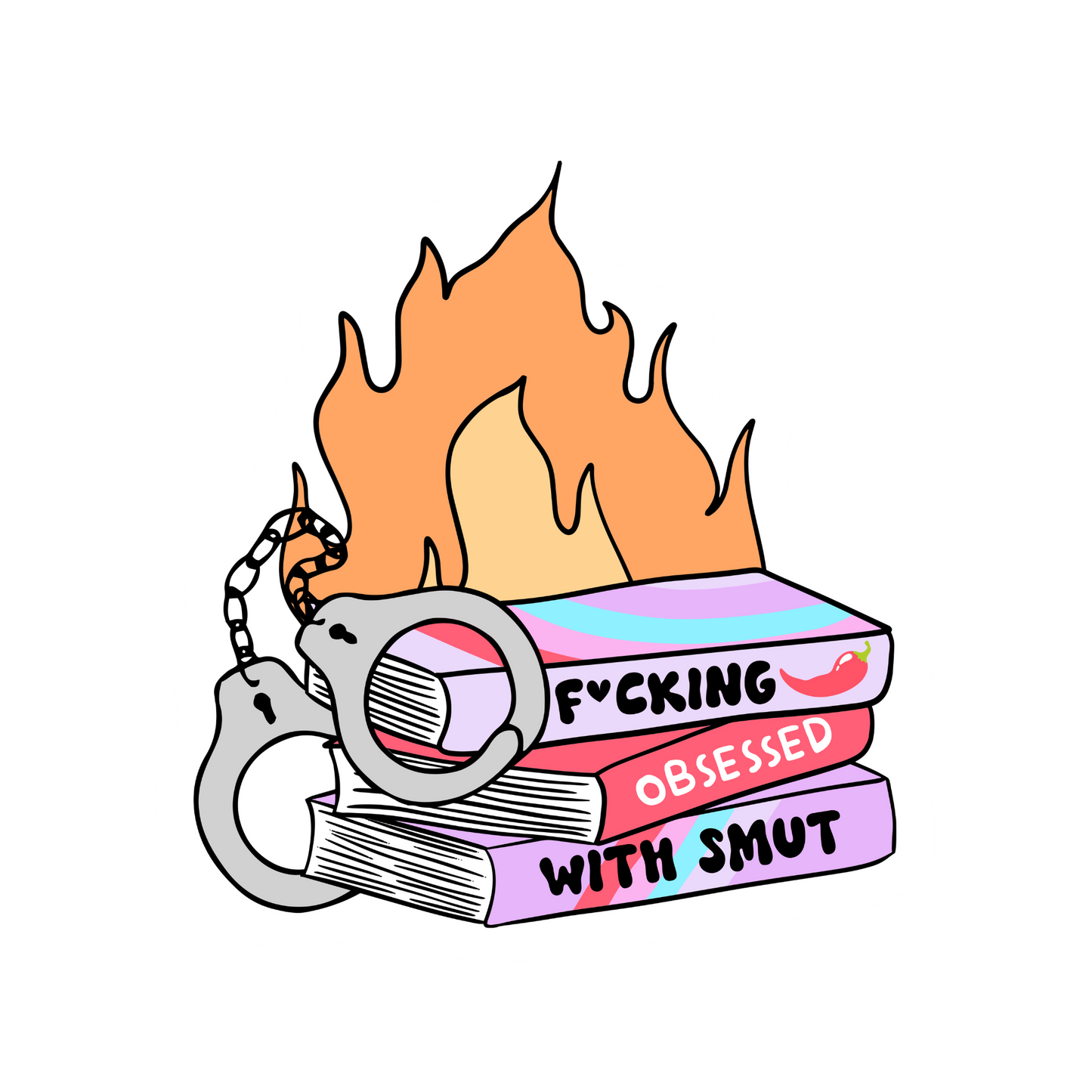 Fucking Obsessed With Smut Sticker