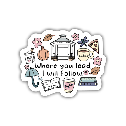 Cozy Town Sticker