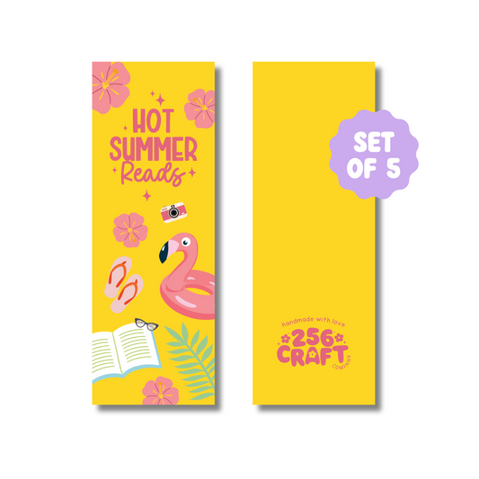 Hot Summer Reads Handmade Bookmark 5 Pcs Ready To Ship Wholesale