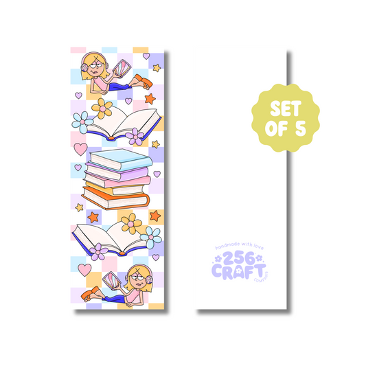 Bookish Lizzie Handmade Bookmark 5 Pcs Ready To Ship Wholesale