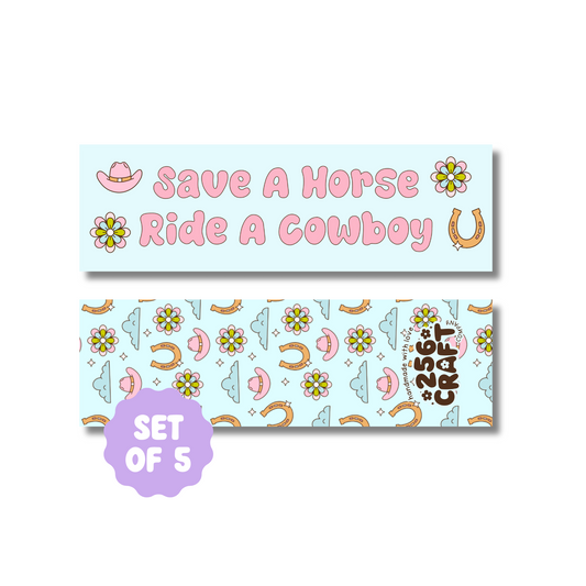 Cowgirl Cutie Handmade Bookmark 5 Pcs Ready To Ship Wholesale