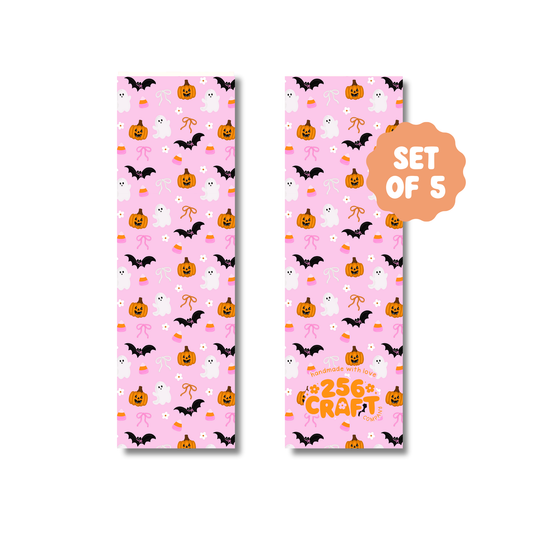 Coquette Halloween Handmade Bookmark 5 Pcs Ready To Ship Wholesale